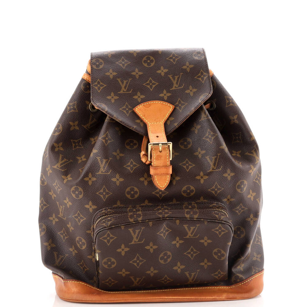 Louis Vuitton Monogram Canvas Backpack in Brown and Tan *Reposh from Jebwa*